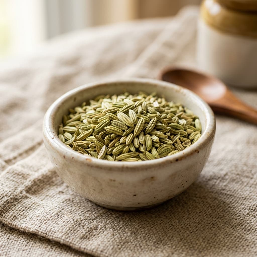 Sweet Green Fennel Seeds (Saunf)